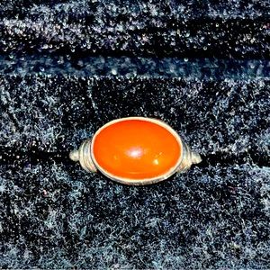 Carnelian and Silver